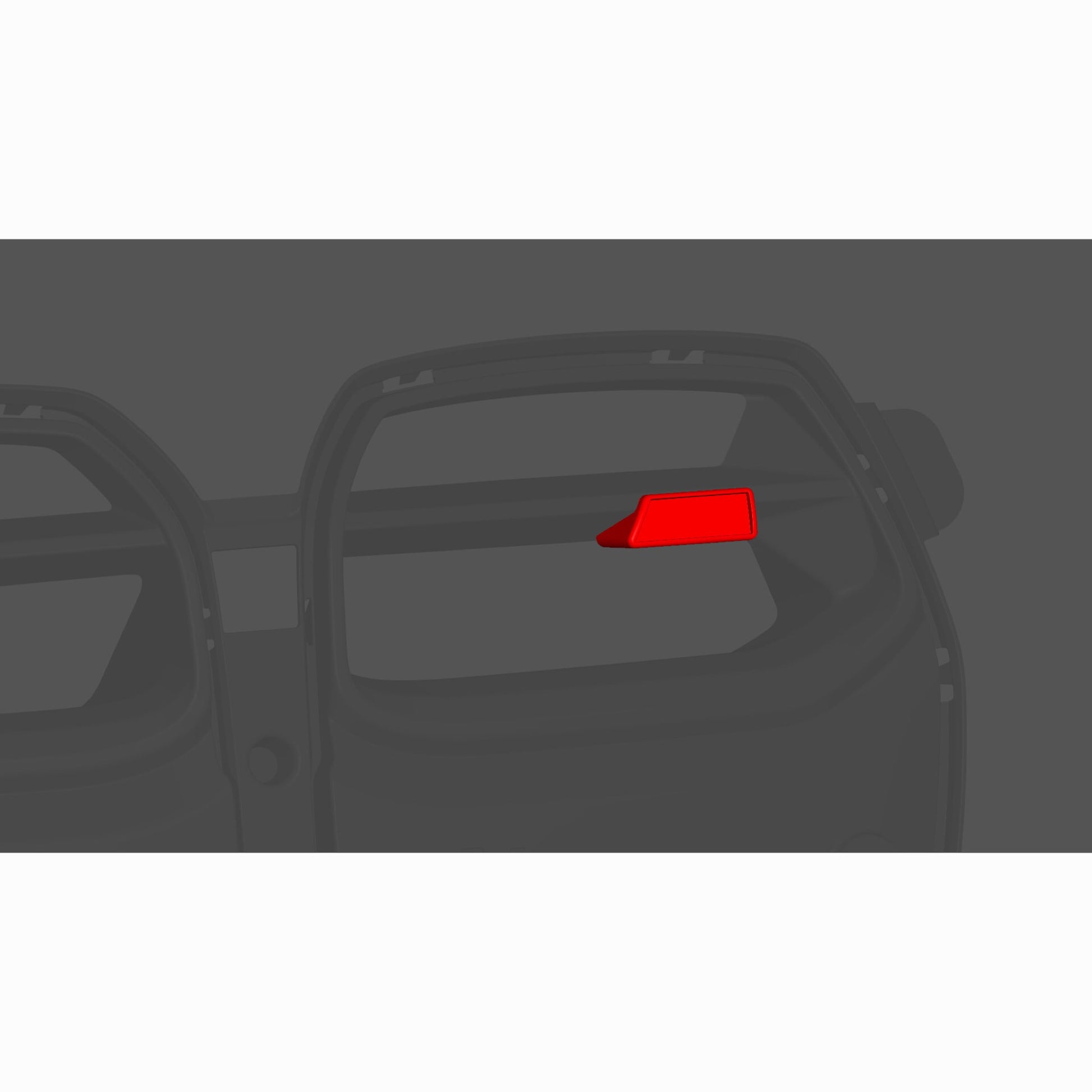 Alpha-N Grillehouder voor OEM-logo voor BMW M3/M4 G8x