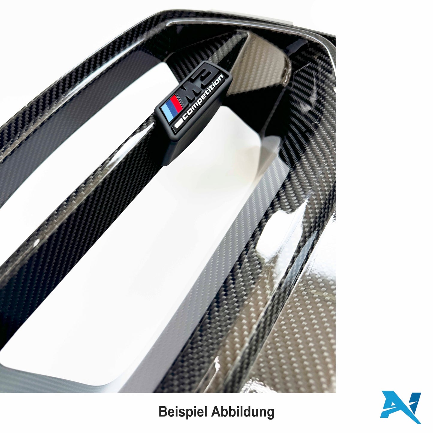 Alpha-N Grillehouder voor OEM-logo voor BMW M3/M4 G8x
