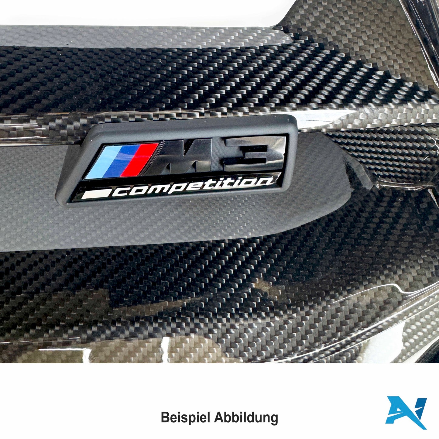 Alpha-N Grillehouder voor OEM-logo voor BMW M3/M4 G8x