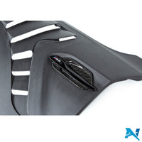 Alpha-N Carbon Spatborden met Ventilatie voor BMW M2 F87