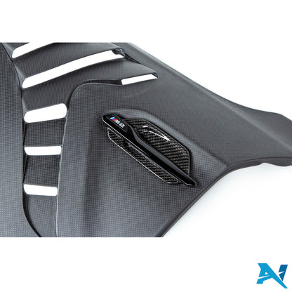 Alpha-N Carbon Spatborden met Ventilatie voor BMW M2 F87