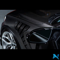 Alpha-N Carbon Spatborden met Ventilatie voor BMW M2 F87