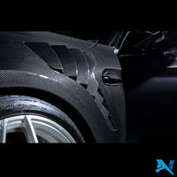 Alpha-N Carbon Spatborden met Ventilatie voor BMW M2 F87