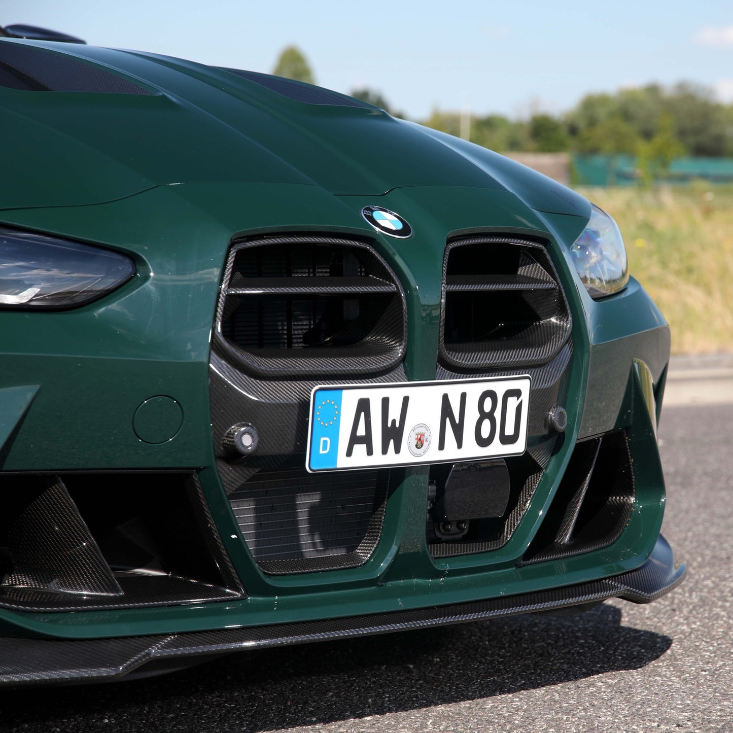 Alpha-N Carbon Nierengrille voor BMW M3/M4 G8x