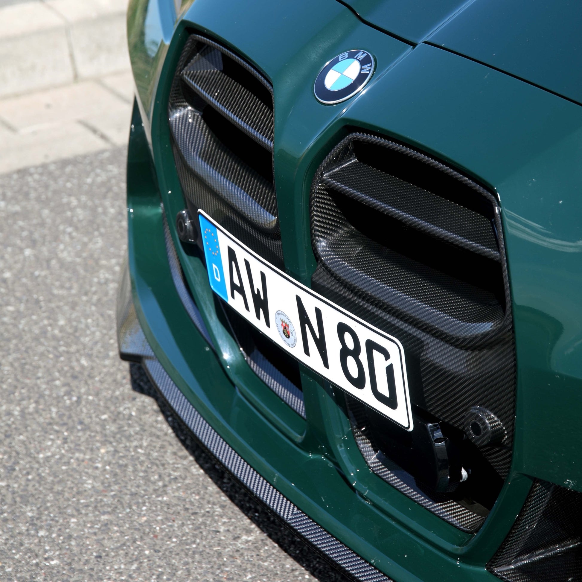 Alpha-N Carbon Nierengrille voor BMW M3/M4 G8x