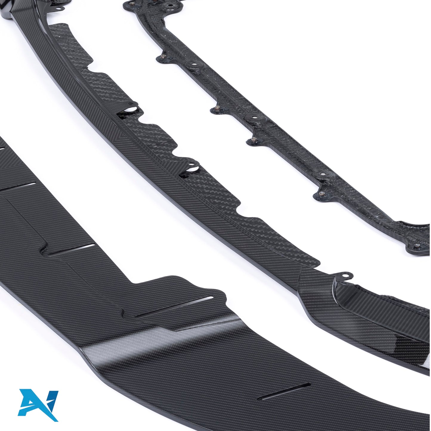 Alpha-N Carbon Frontspoiler Class 3 met Verstelbare Splitter voor BMW M2 G87