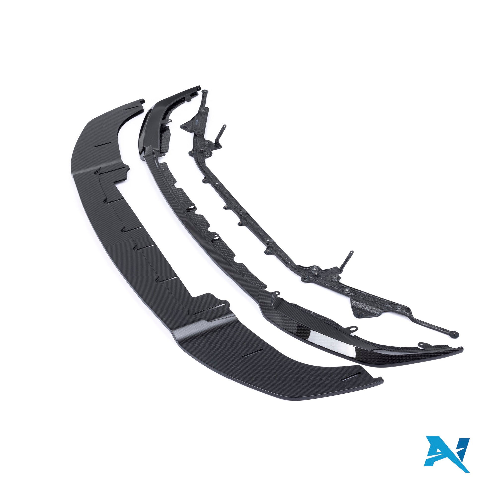 Alpha-N Carbon Frontspoiler Class 3 met Verstelbare Splitter voor BMW M2 G87