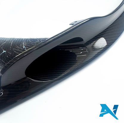 Alpha-N Carbon Frontspoiler Bovendeel met Remkoeling voor BMW M3 E90/E92