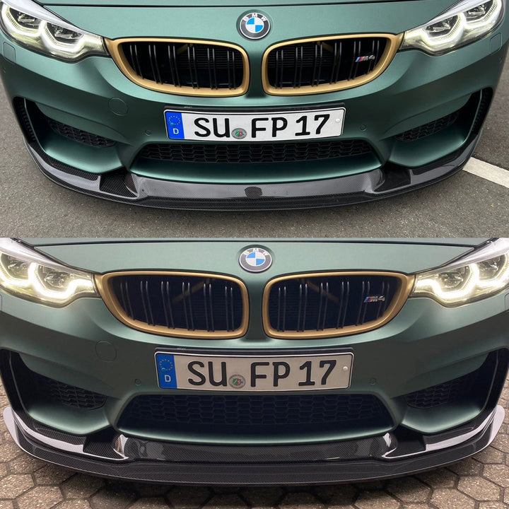 Alpha-N Carbon Frontspoiler Alpha-GP met Verstelbare Splitter voor BMW M3 F80 & M4 F82/F83