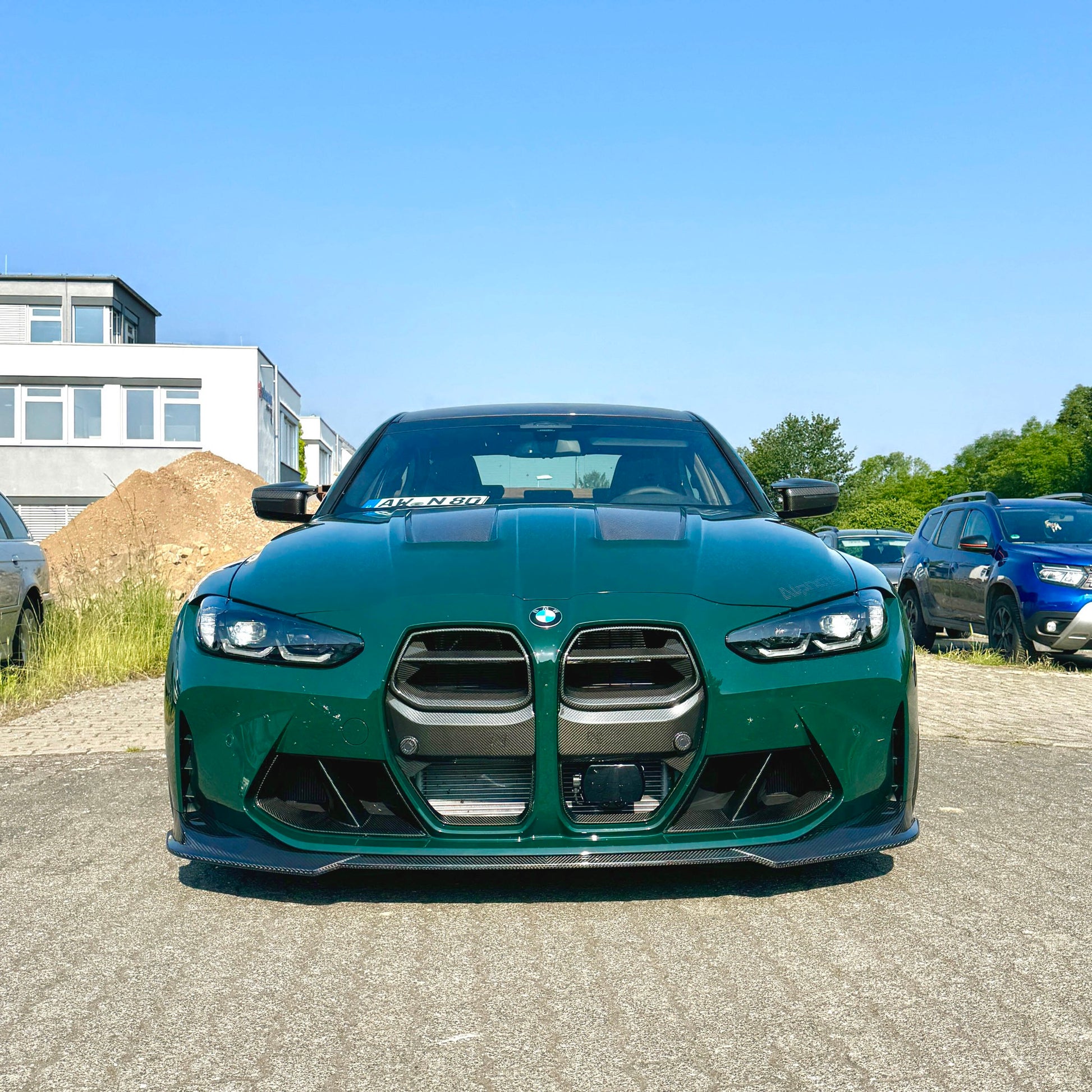 Alpha-N Carbon Frontspoiler Alpha-GP voor BMW M3 G80/G81 & M4 G82/G83