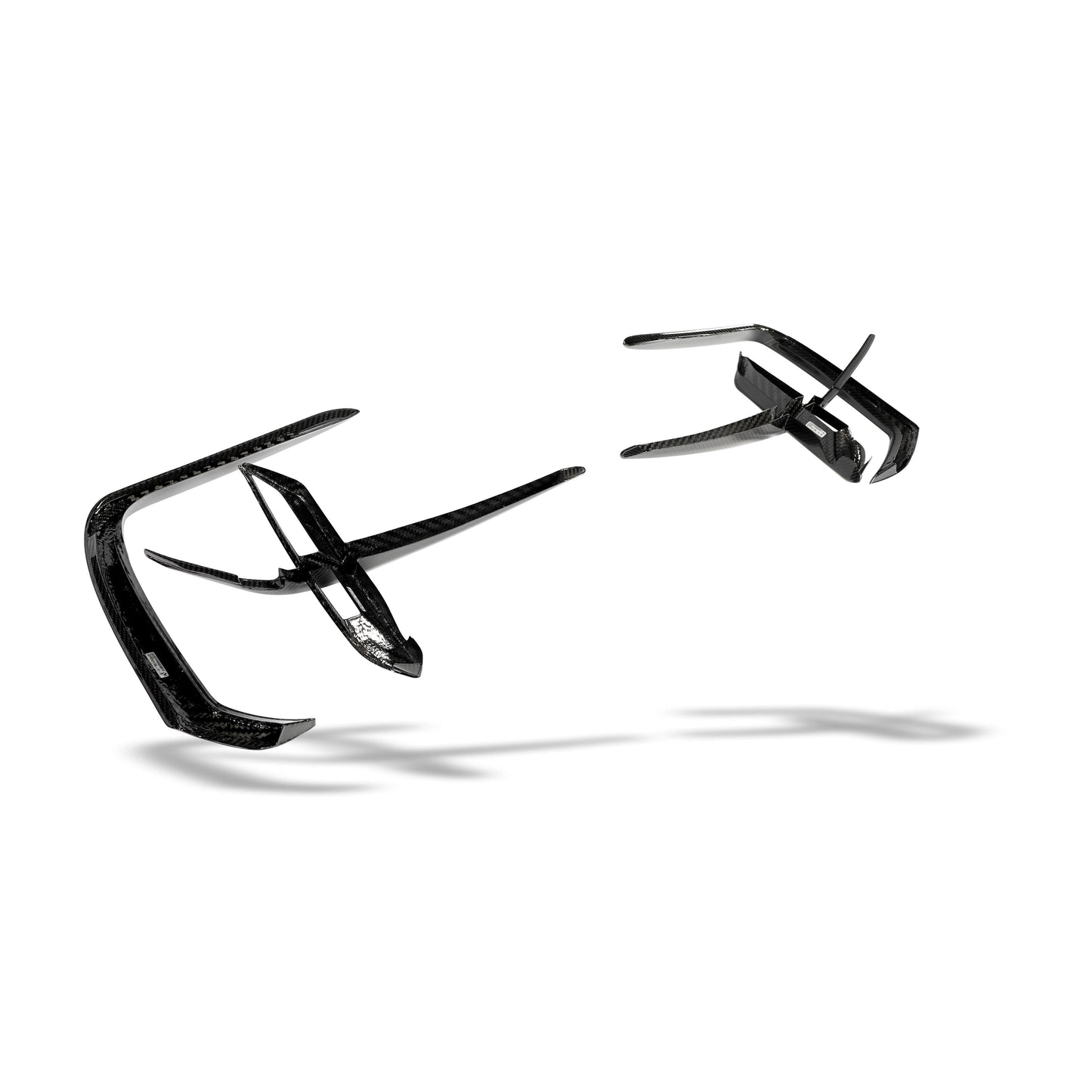 RevoZport Carbon Canards voorbumper voor Audi RSQ8