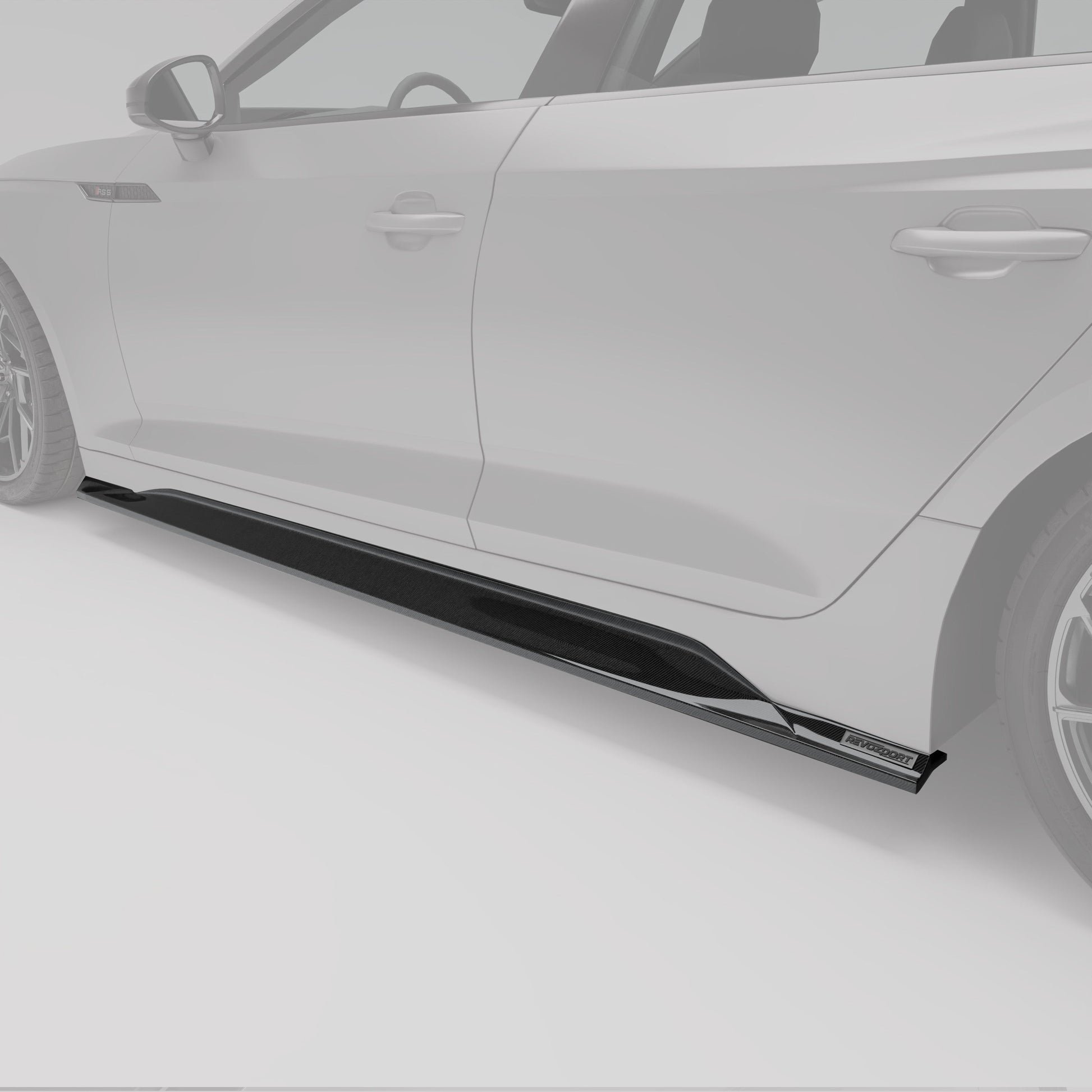 RevoZport Carbon Side Skirts Sportback voor Audi RS5 F5