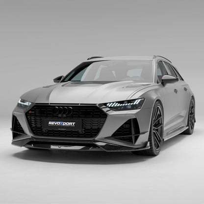 RevoZport Carbon Front Splitter voor Audi RS6 / RS7 C8