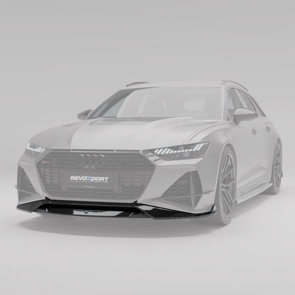 RevoZport Carbon Front Splitter voor Audi RS6 / RS7 C8