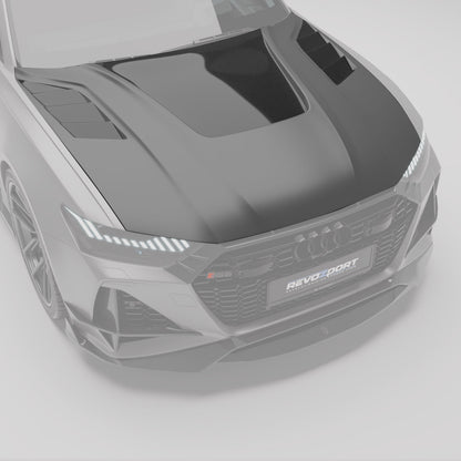 RevoZport Carbon Motorkap voor Audi RS6 C8