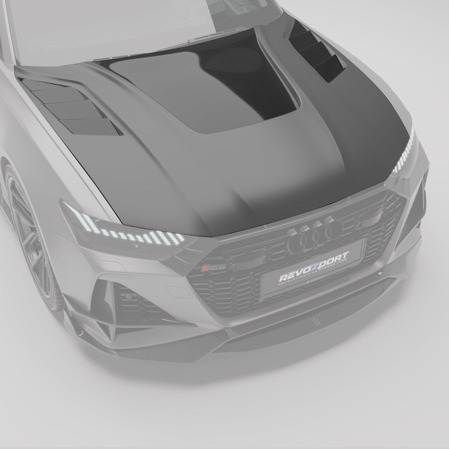 RevoZport Carbon Motorkap voor Audi RS6 C8