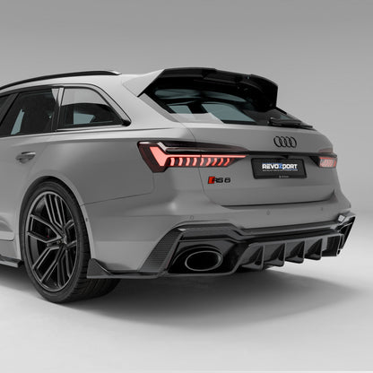 RevoZport Carbon Diffuser voor Audi RS6 C8