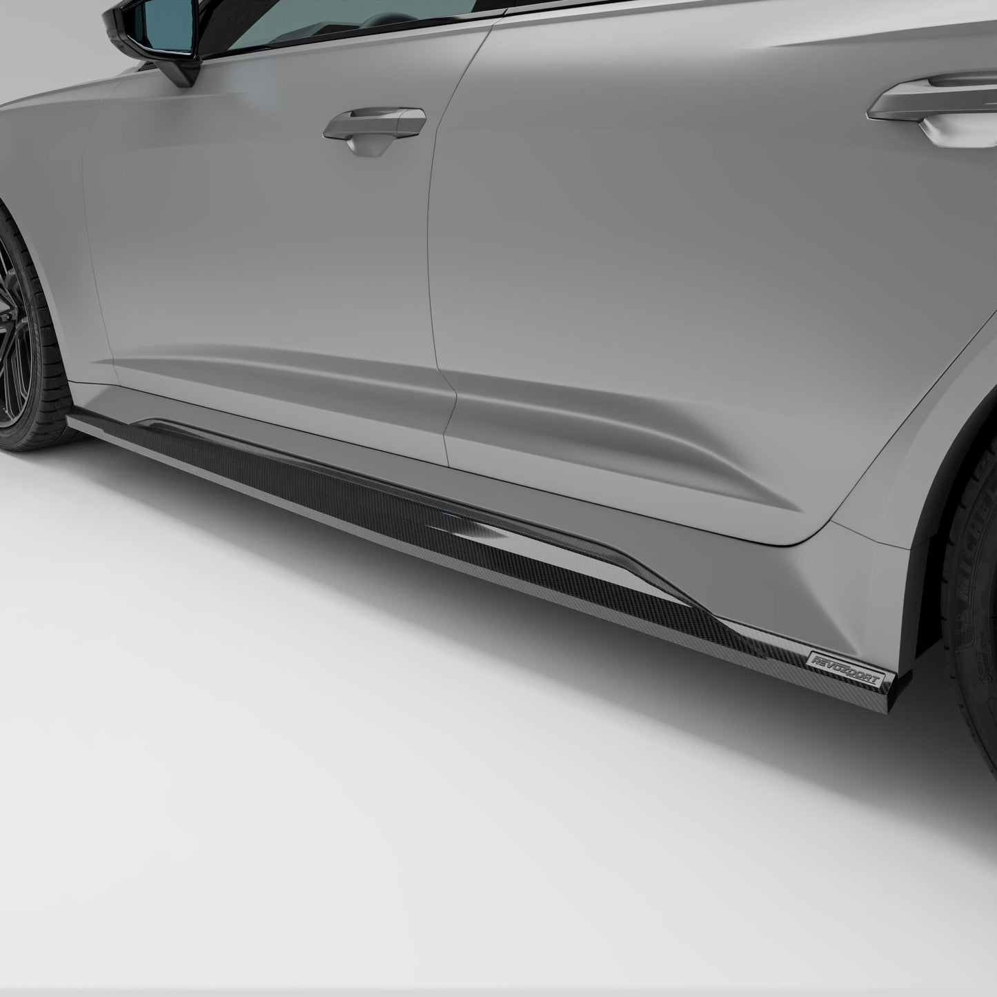 RevoZport Carbon Side Skirts voor Audi RS6 C8