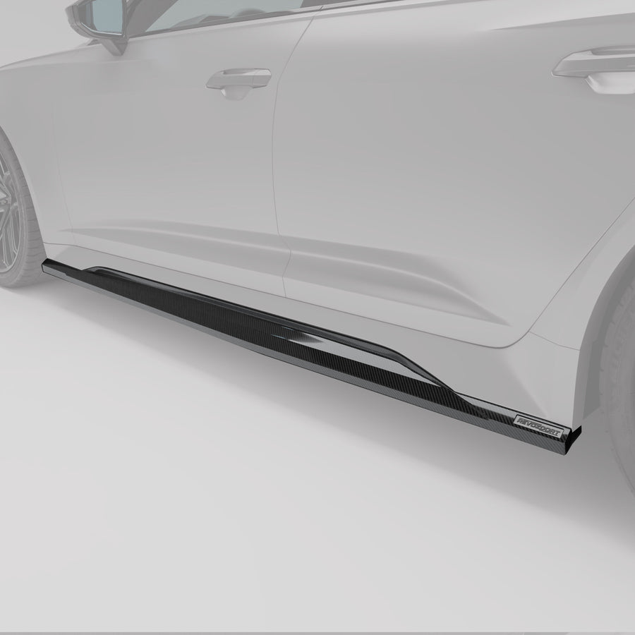 RevoZport Carbon Side Skirts voor Audi RS6 C8