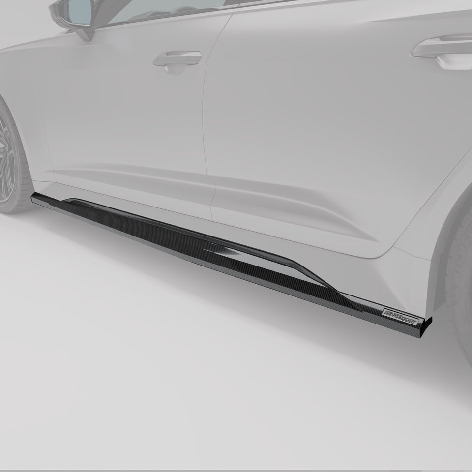 RevoZport Carbon Side Skirts voor Audi RS6 C8