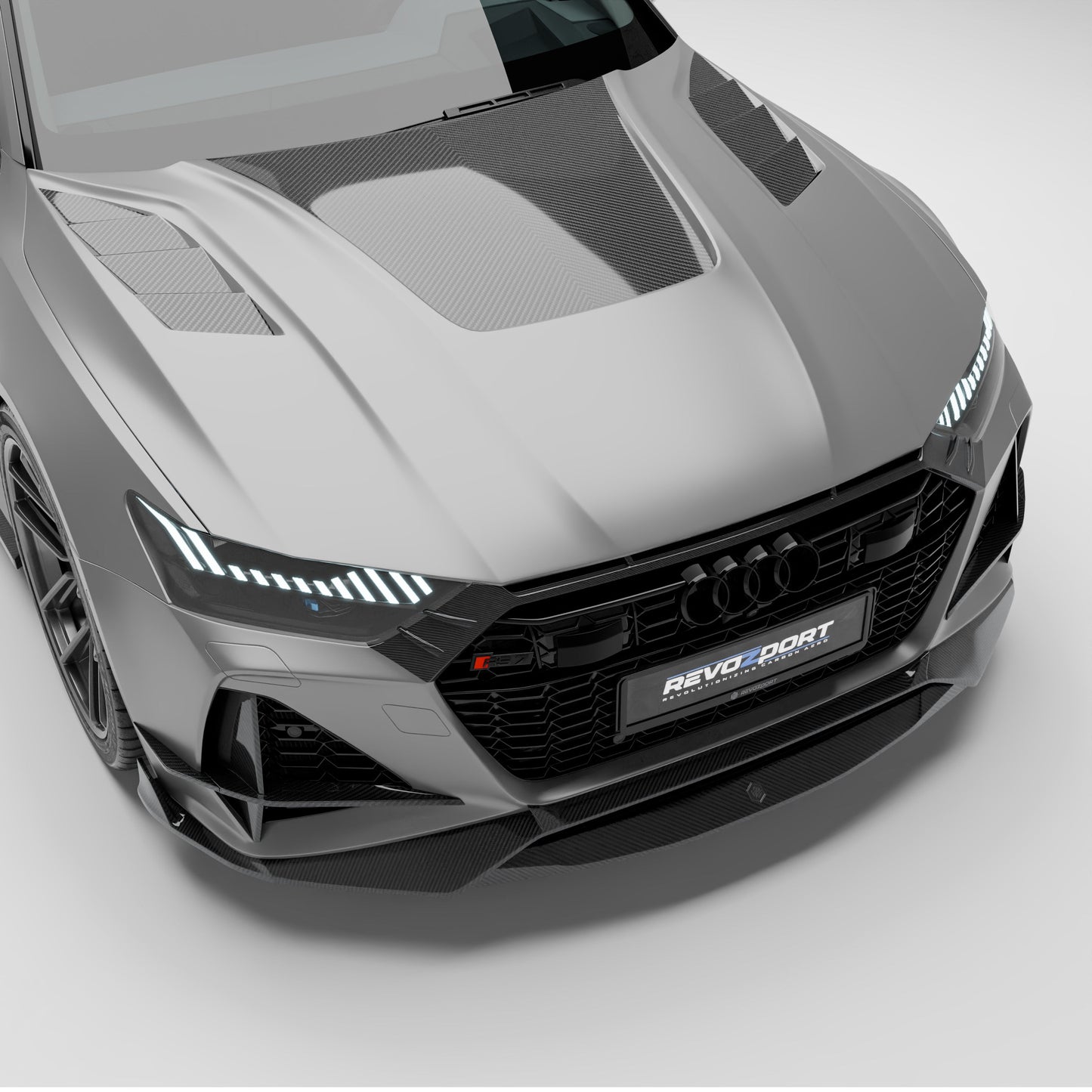 RevoZport Carbon Motorkap voor Audi RS7 C8