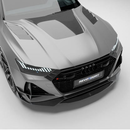 RevoZport Carbon Motorkap voor Audi RS7 C8