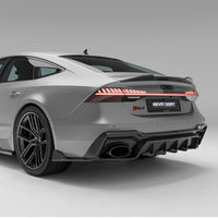 RevoZport Carbon Diffuser voor Audi RS7 C8