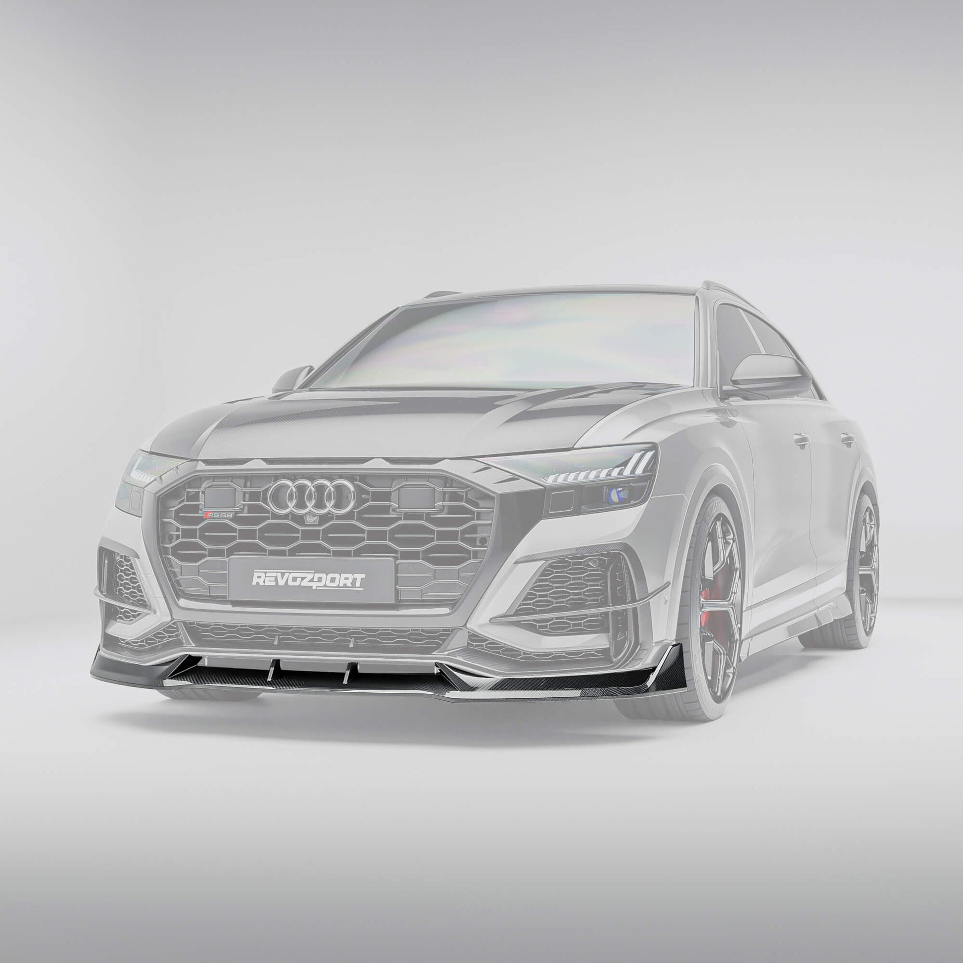 RevoZport Carbon Front Splitter voor Audi RSQ8