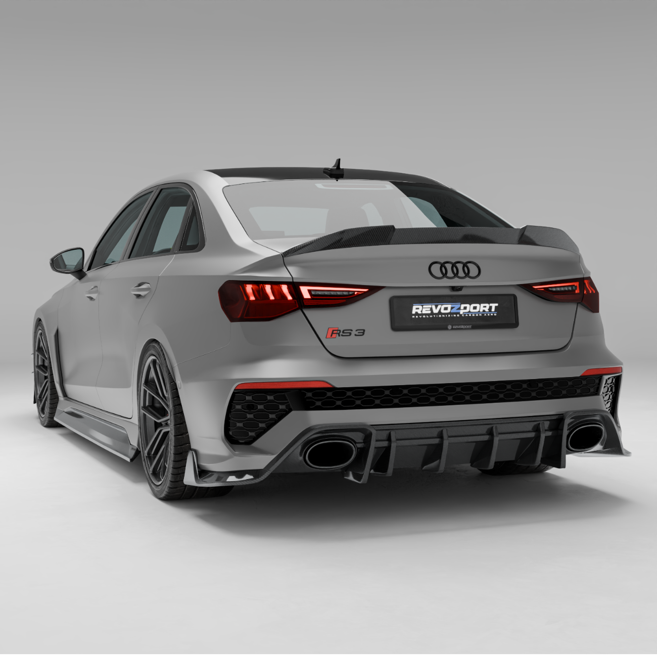 RevoZport Carbon Widebody Kit Sedan voor Audi RS3 8Y