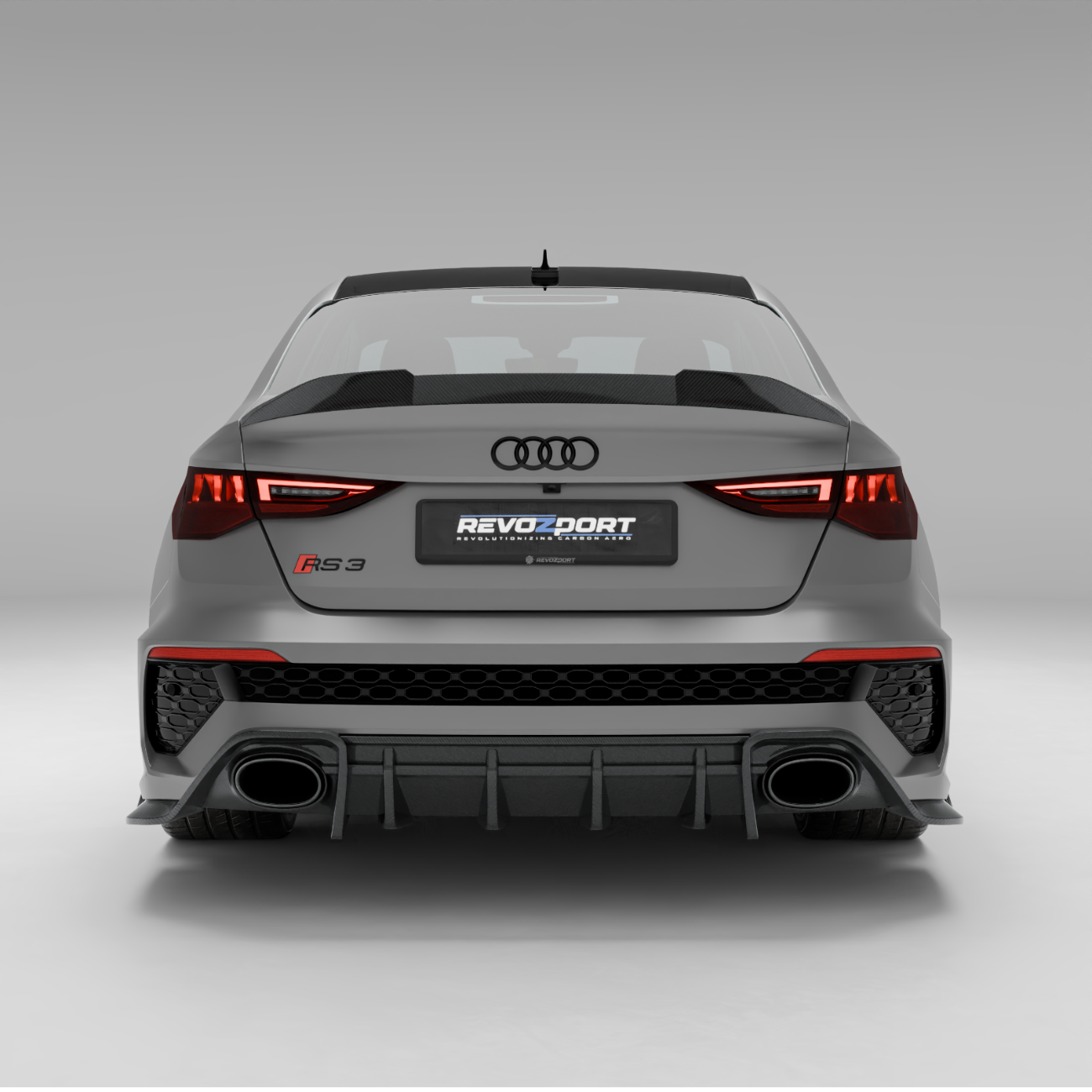 RevoZport Carbon Widebody Kit Sedan voor Audi RS3 8Y