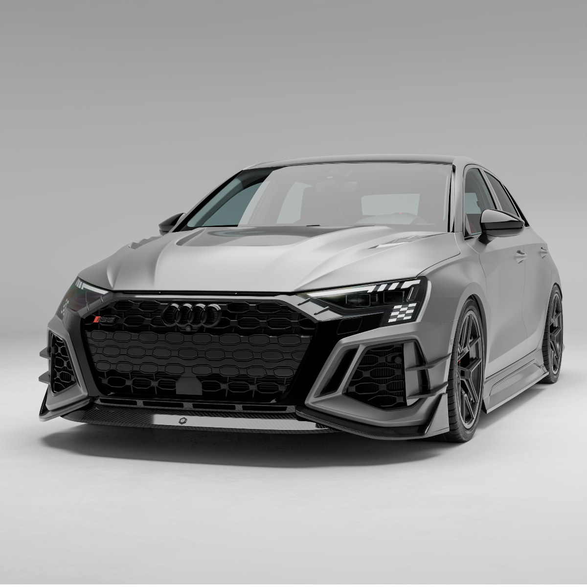 RevoZport Carbon Widebody Kit Sportback voor Audi RS3 8Y