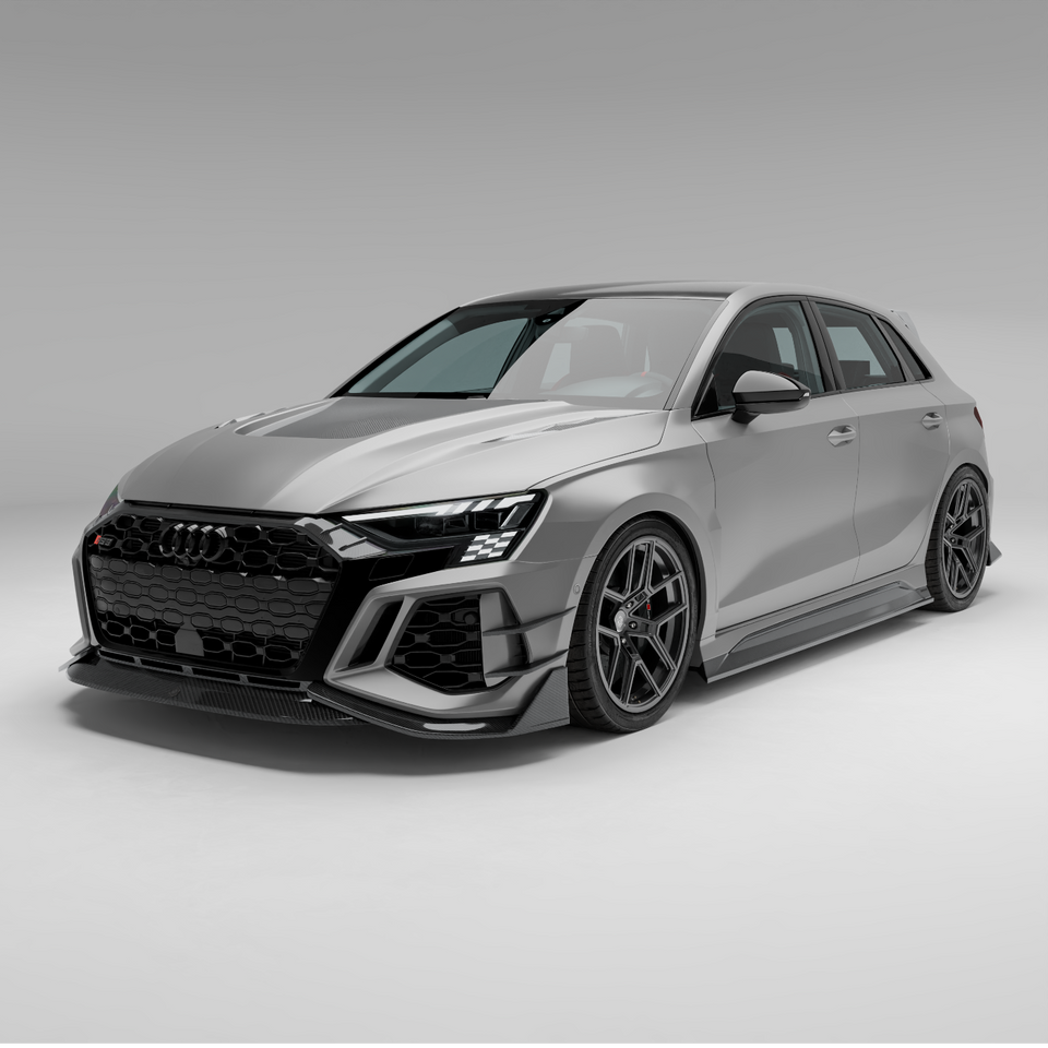 RevoZport Carbon Widebody Kit Sportback voor Audi RS3 8Y