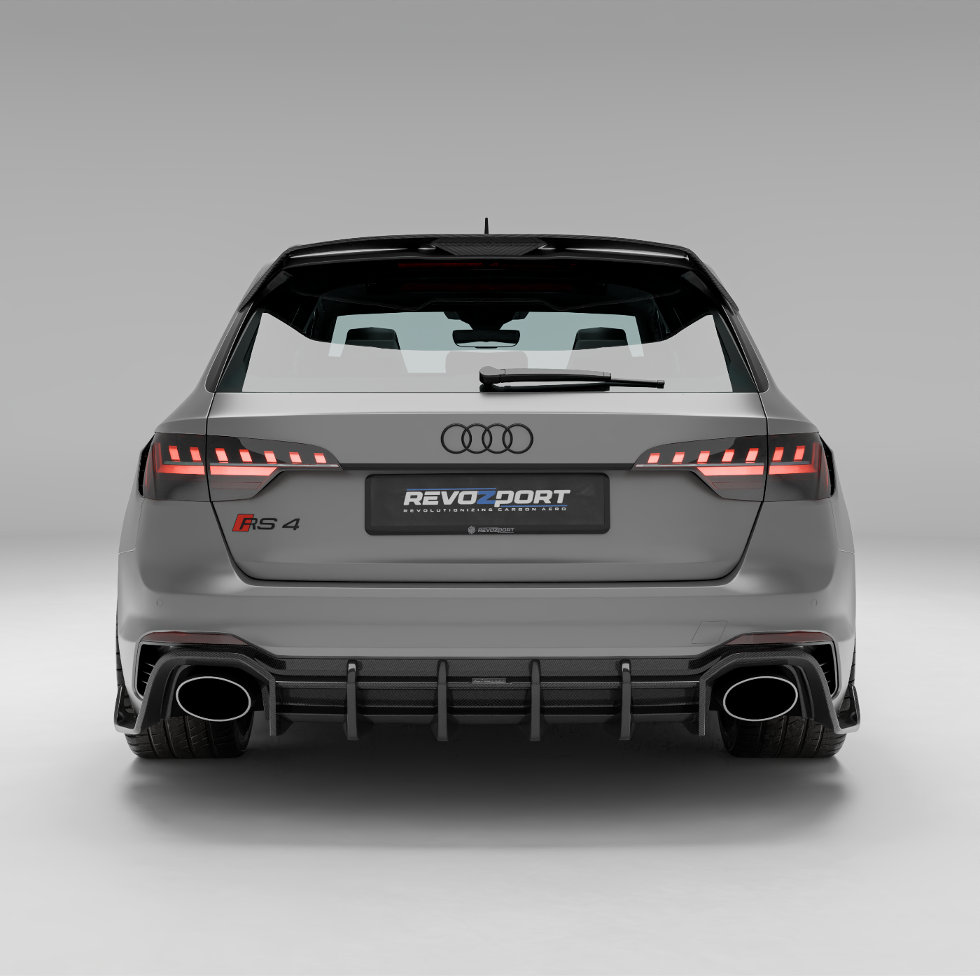 RevoZport Carbon Widebody Kit voor Audi RS4 B9.5