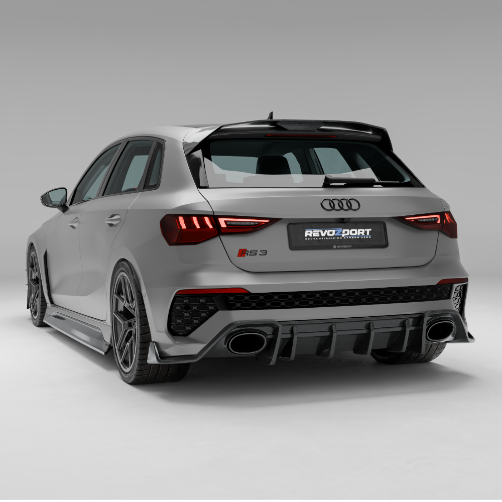 RevoZport Carbon Widebody Kit Sportback voor Audi RS3 8Y