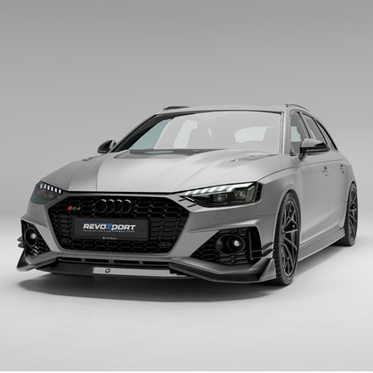 RevoZport Carbon Front Splitter voor Audi RS4 B9.5
