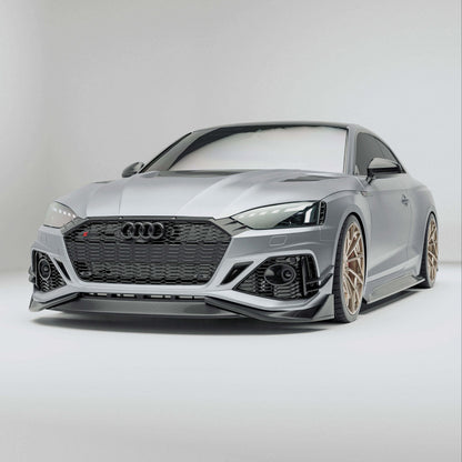 RevoZport Carbon Front Splitter voor Audi RS5 F5
