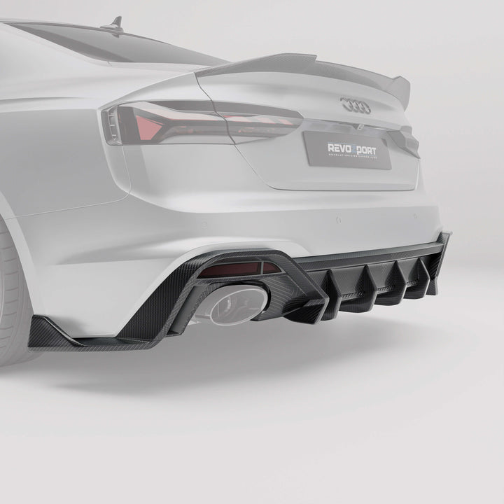 RevoZport Carbon Diffuser voor Audi RS5 F5