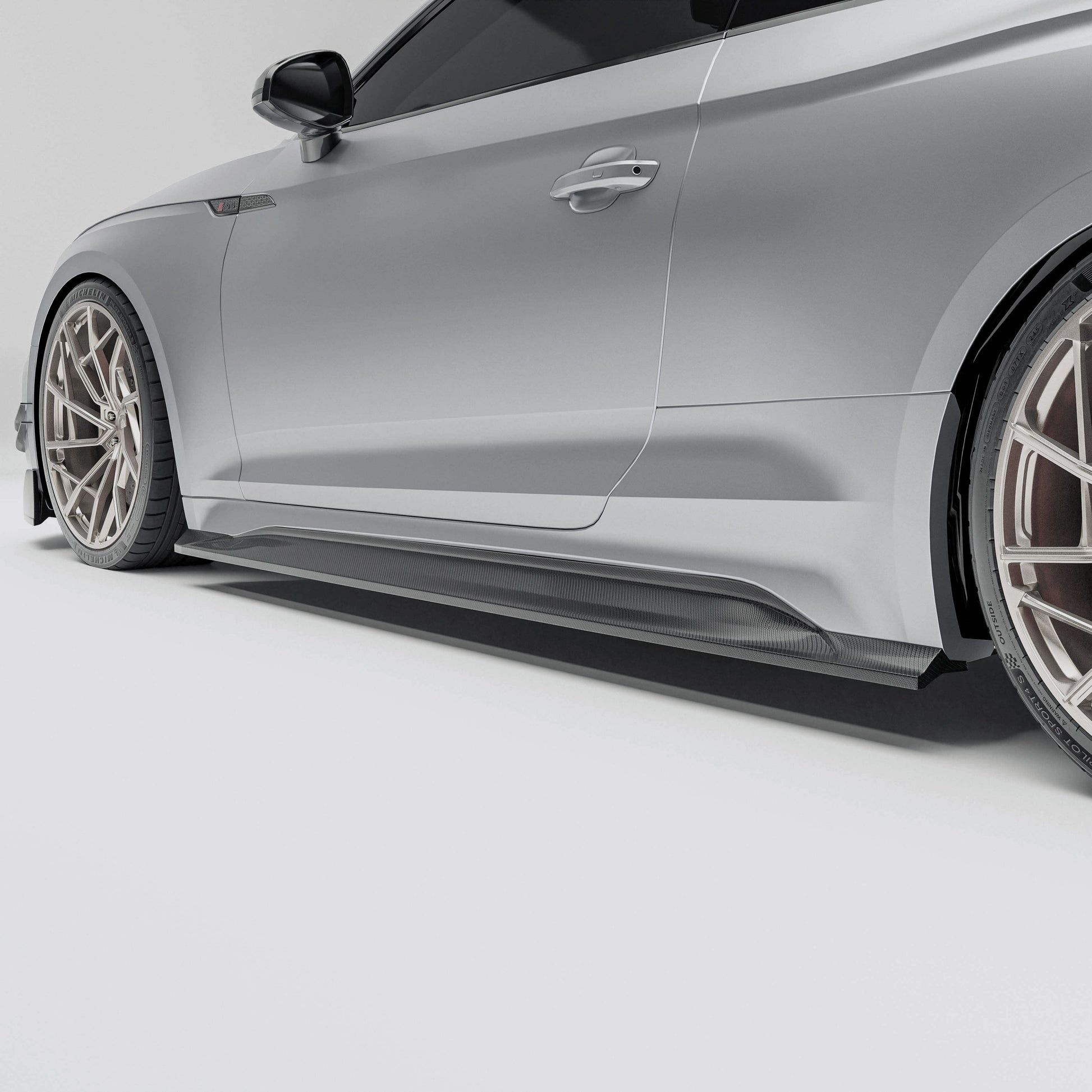 RevoZport Carbon Side Skirts Coupé voor Audi RS5 F5