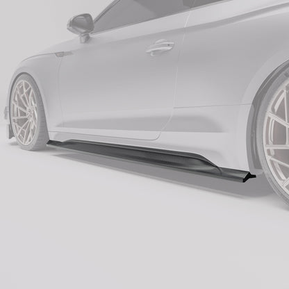 RevoZport Carbon Side Skirts Coupé voor Audi RS5 F5