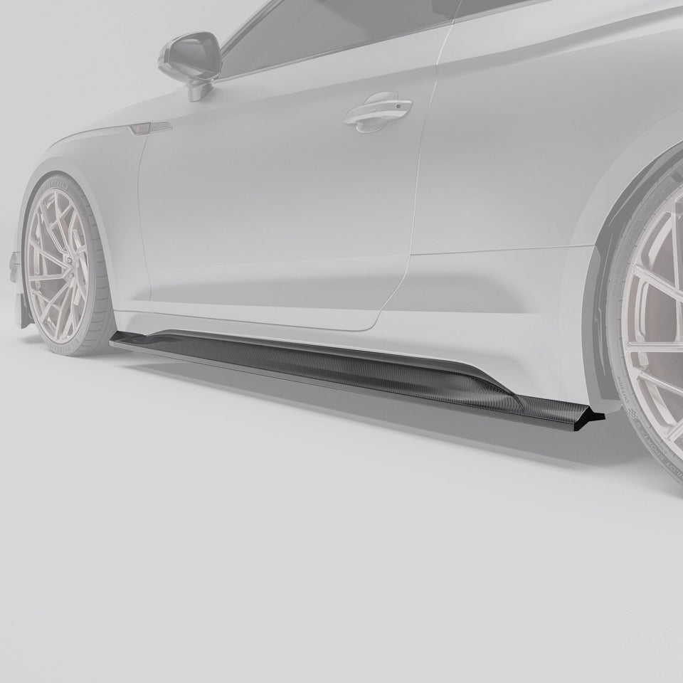 RevoZport Carbon Side Skirts Coupé voor Audi RS5 F5