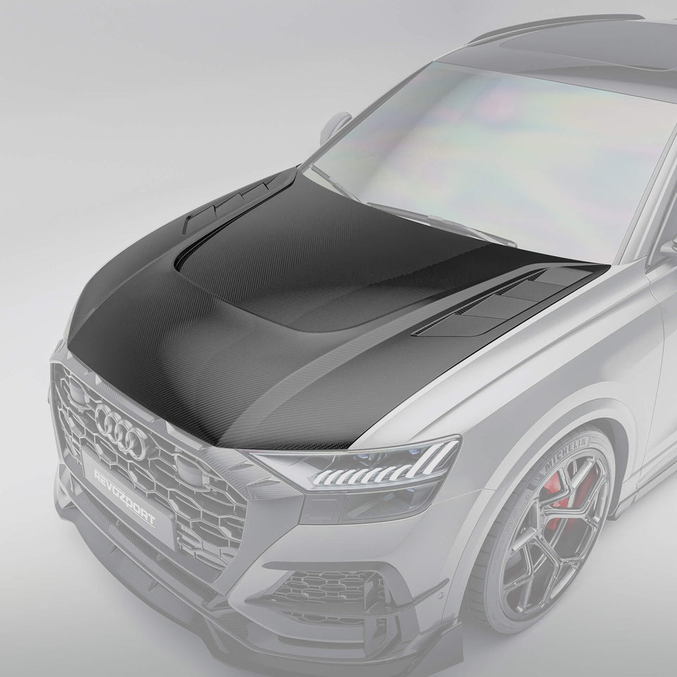 RevoZport Carbon Motorkap voor Audi RSQ8