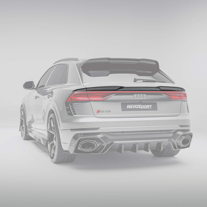 RevoZport Carbon Spoiler midden voor Audi RSQ8