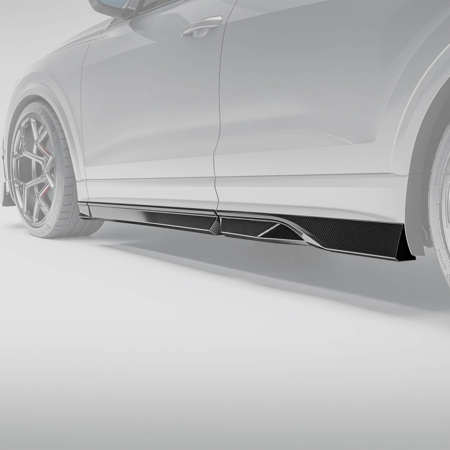 RevoZport Carbon Side Skirts voor Audi RSQ8