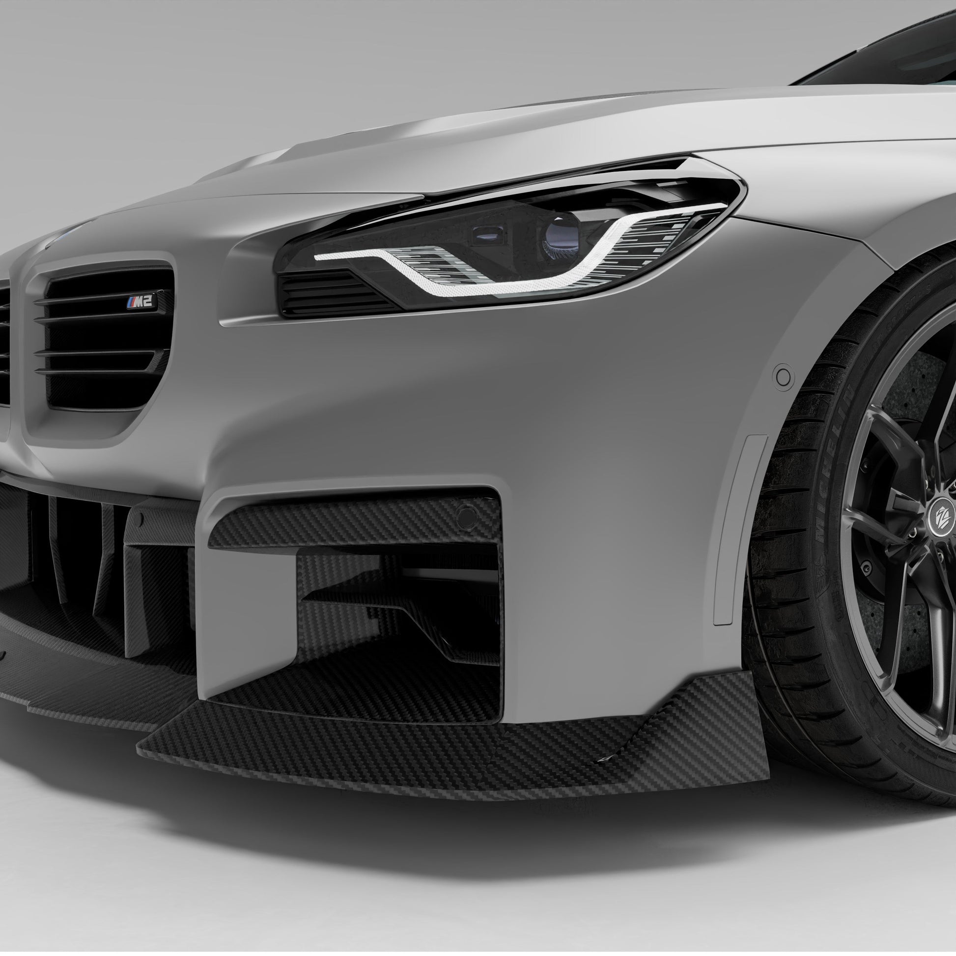 RevoZport Carbon Vents voorbumper voor BMW M2 G87