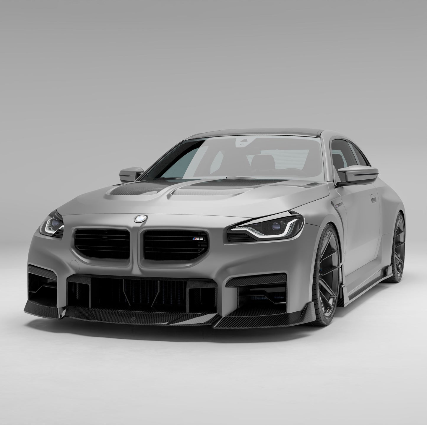 RevoZport Carbon Front Splitter voorbumper voor BMW M2 G87