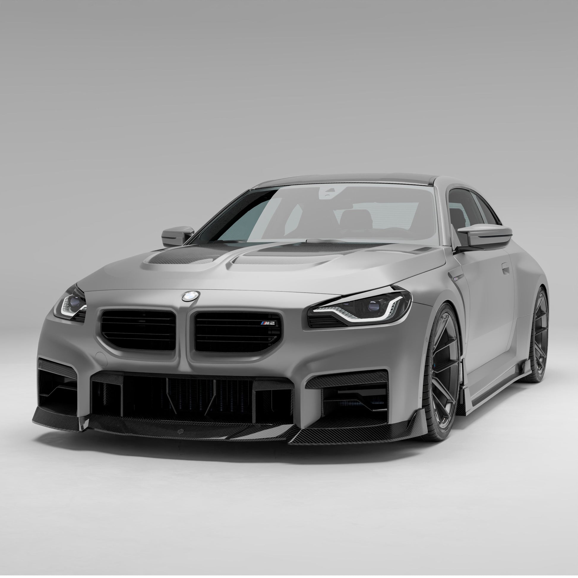 RevoZport Carbon Front Splitter voorbumper voor BMW M2 G87