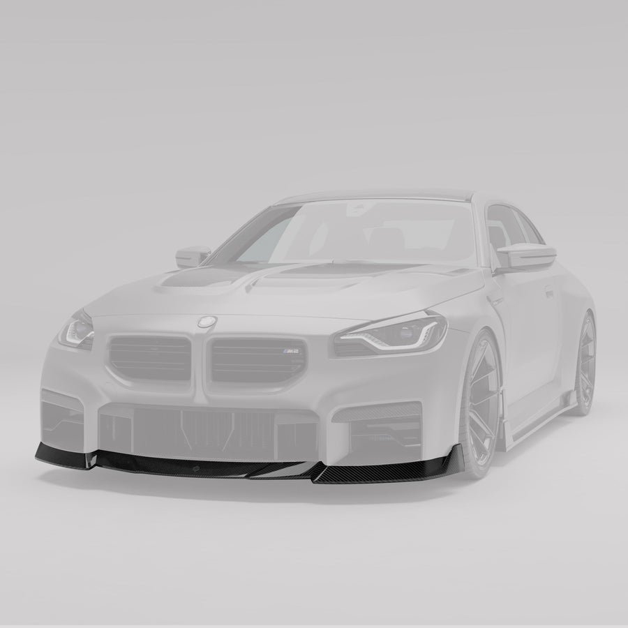 RevoZport Carbon Front Splitter voorbumper voor BMW M2 G87