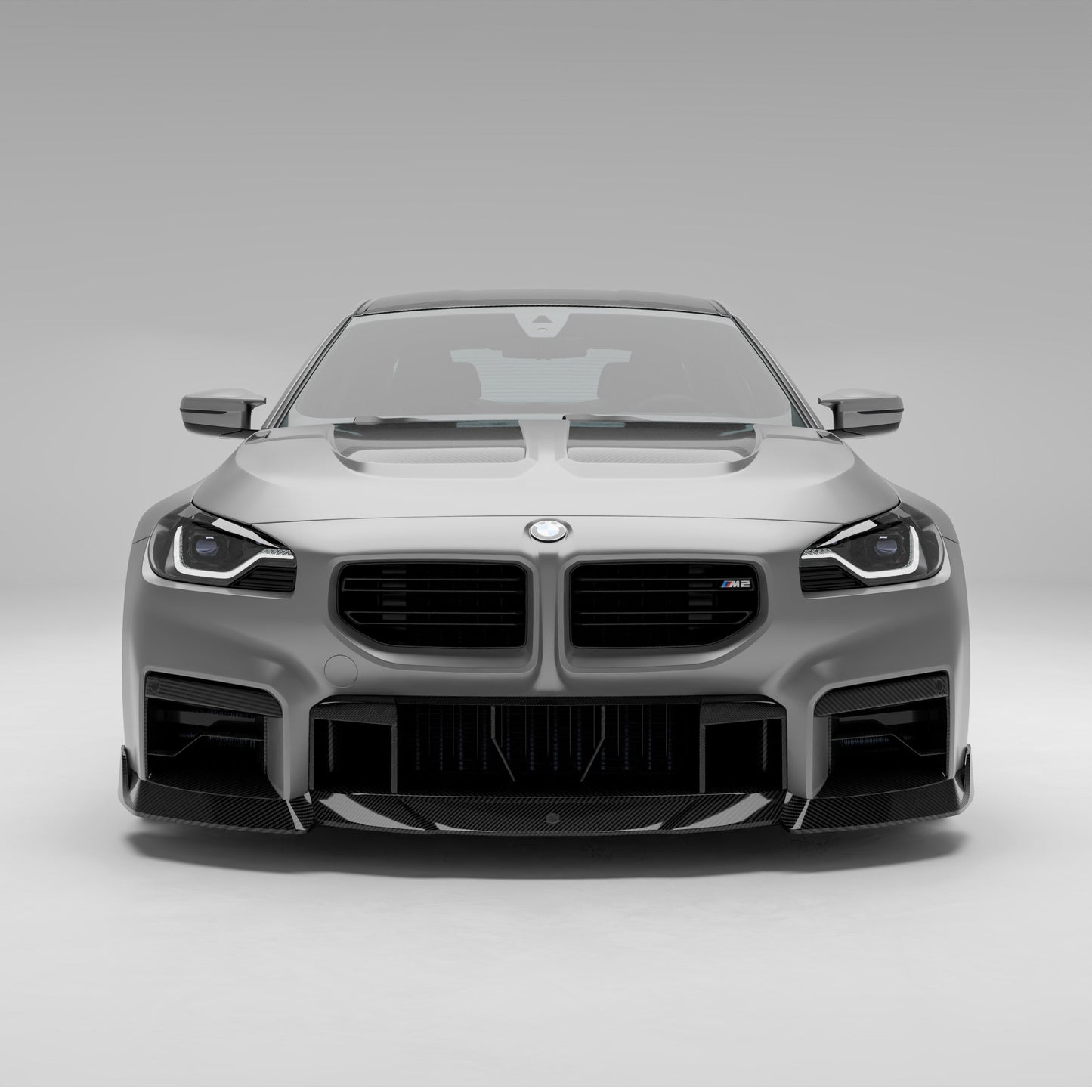 RevoZport Carbon Grille voorbumper sierlijst voor BMW M2 G87