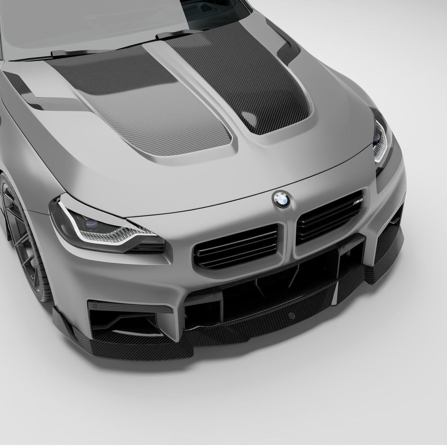 RevoZport Carbon Motorkap met luchtuitlaten voor BMW M2 G87