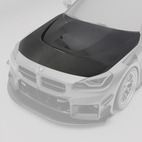 RevoZport Carbon Motorkap gesloten voor BMW M2 G87